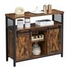 Kast Hazlet II bruin/zwart