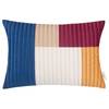Housse de coussin Stitched Square Polyester - Multicolore