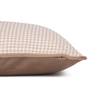 Housse de coussin Glencheck Polyester / Coton - Beige