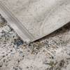 Kurzflorteppich Julia VI Viskose / Polyester - Creme / Blau - 80 x 150 cm