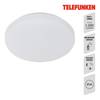 Plafondlamp Wolga polycarbonaat/ijzer - 1 lichtbron