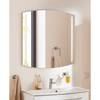 Miroir B.Style Avec éclairage intégré - Largeur : 80 cm