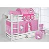 Stapelbed Jelle Hello Kitty Roze - 90 x 200cm