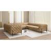 Wohnlandschaft Laviva II Microfaser - Microfaser Priya: Beige - Ausrichtung links