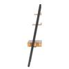 Bureau mural TAMATI Pin massif / Acier inoxydable - Pin / Noir