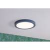 LED-plafondlamp Abia polycarbonaat - 1 lichtbron - Babyblauw