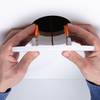 Spot encastrable Veluna I Polycarbonate - 1 ampoule