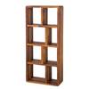 Scaffale pensile TRANGLE con 8 scomparti Legno massello di Sheesham