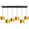 Hanglamp Venus B IV fluweel/staal - 6 lichtbronnen