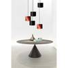 Hanglamp Venus E V fluweel/staal - 5 lichtbronnen
