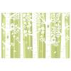 Fotomurale Foresta Tessuto non tessuto - Verde - 432 x 290 cm