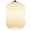 Hanglamp Noble Purity opaalglas/aluminium - 1 lichtbron