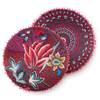 Sierkussen Ruby II polyfluweel - rood