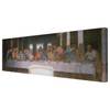 Canvas L’ultima sera I Multicolore - 150 x 50 x 2 cm - Larghezza: 150 cm