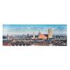 Canvas Monaco II Blu - 150 x 50 x 2 cm - Larghezza: 150 cm