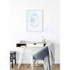 Wandbild Tessera Glacies Papier - Mehrfarbig