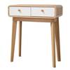 Wandtafel Chelan Wit/eikenhouten look