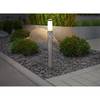 Borne éclairage extérieur Boston II Plexiglas / Acier inoxydable - 1 ampoule