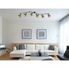 Lampada da soffitto Sarra V Ferro - 6 punti luce