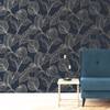 Fotomurale Royal Palm Saphire Blu / Nero - 0,52 m  x 10,05m  x 0,02m