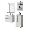 Salle de bain Farson VI (4 éléments) Blanc brillant