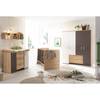 Hängeregale Cordula (3er Set) Braun - Weiß - Holzwerkstoff - 29 x 29 x 20 cm
