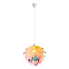Plafondlamp Fora I polyester PVC - 1 lichtbron