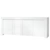 Dressoir Amalfi III hoogglans wit