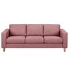 3-Sitzer Sofa MAISON Webstoff Lark: Mauve - Ohne Schlaffunktion
