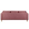 3-Sitzer Sofa MAISON Webstoff Lark: Mauve - Ohne Schlaffunktion