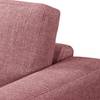 3-Sitzer Sofa MAISON Webstoff Lark: Mauve - Ohne Schlaffunktion
