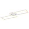 Lampada a LED da soffitto Tatjana Vetro acrilico / Ferro - 1 punto luce - Bianco