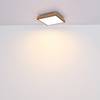 LED-Deckenleuchte Doro III Acryl / Aluminium - 1-flammig - Breite: 30 cm