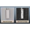 Applique murale Wolke III Tissu mélangé / Fer - 1 ampoule