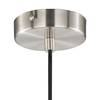 Lampada a sospensione Zeal II Vetro opalino / Ferro - 1 punto luce
