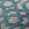 Tapis de couloir Oro Polypropylène - Bleu - 66 x 230 cm