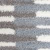 Tapis Linear Stripe Polyester - Gris - 120 x 170 cm