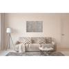 Quadro Big Three Poliestere PVC / Legno di abete rosso - Grigio / Marrone