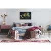 Impression sur toile Blumen Drama Queen Polyester PVC / Épicéa - Jaune