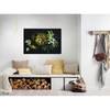 Impression sur toile Blumen Drama Queen Polyester PVC / Épicéa - Jaune