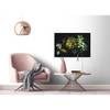 Impression sur toile Blumen Drama Queen Polyester PVC / Épicéa - Jaune