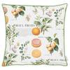 Federa per cuscino 7699 Cotone - Verde / Arancione - 49 x 49 cm