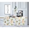 Chemin de table 7699 Coton - Vert / Orange