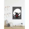 Poster Alice Rabbit Nero / Bianco - Carta - 50 cm x 70 cm