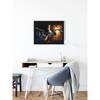Poster Star Wars Endor Orbit War Multicolore - Carta - 70 cm x 50 cm