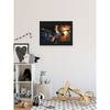 Poster Star Wars Endor Orbit War Multicolore - Carta - 70 cm x 50 cm