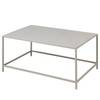 Salontafel Cascavel I Beige - Metaal - 90 x 40 x 60 cm