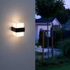LED-Wandleuchte Cara Polyethylen / Eisen - 2-flammig