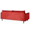 Sofa Palawan (3-Sitzer) Microfaser Jada: Rot