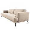 Sofa Asia (3,5-Sitzer) Webstoff Inas: Cappuccino